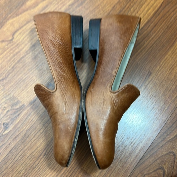 L.L. Bean Signature Loafers Sz 7.5 M Classic Slip-On Brown Leather - Picture 4 of 9